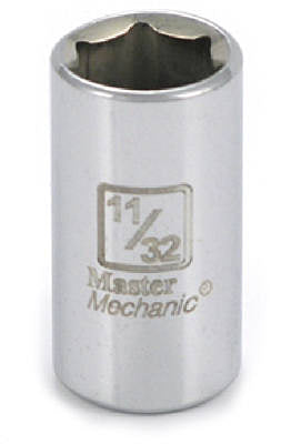 MM1/4DR 11/32 6PTSocket