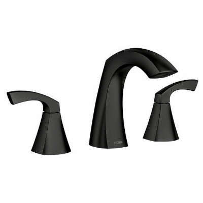 Moen Inc/Faucets 84504BL Lindor 2H BLK Faucet