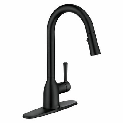 Moen Inc/Faucets 87233BL Adler 1H BLK Faucet