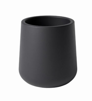 6" BLK Tap Cyl Planter