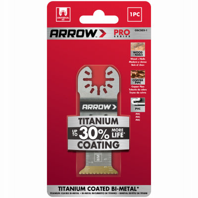 1-1/4 Titanium Metal Bl
