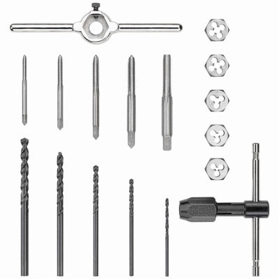 17PC Metric Tap/Die Set