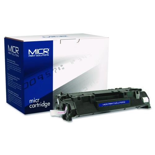 MICR Print Solutions MCR05XM Compatible CE505X(M) (05XM) High-Yield MICR Toner, 6,000 Page-Yield, Black