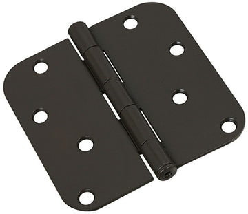 BLK 4" 5/8" Radi Hinge