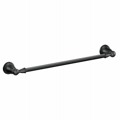 18" BLK Towel Bar