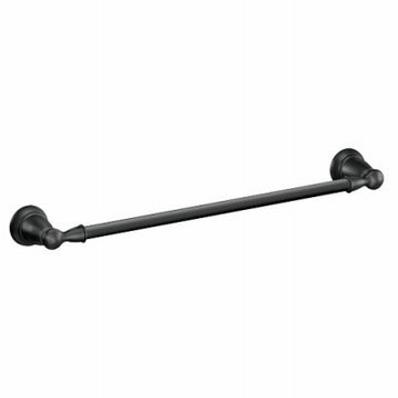 24" BLK Towel Bar