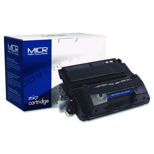 MICR Print Solutions MCR42XM Compatible Q5942X(M) (42XM) High-Yield MICR Toner, 20,000 Page-Yield, Black