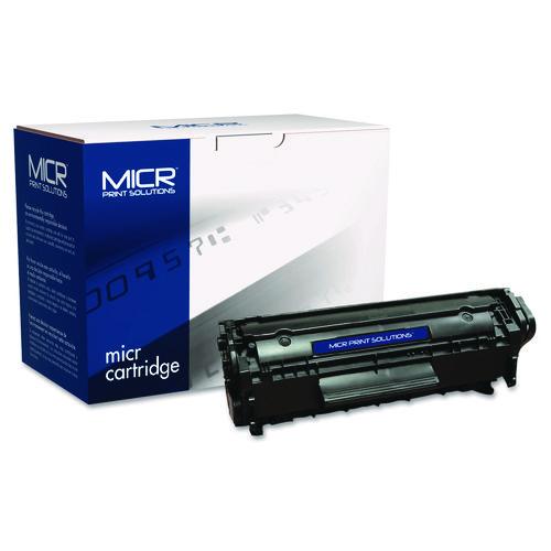 MICR Print Solutions MCR12AM Compatible Q2612A(M) (12AM) MICR Toner, 2,000 Page-Yield, Black