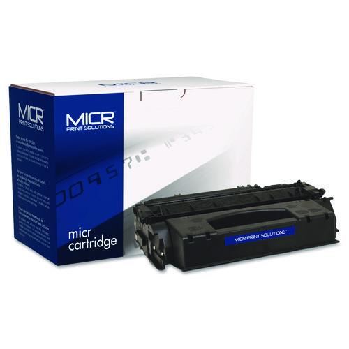 MICR Print Solutions MCR53XM Compatible Q7553X(M) (53XM) High-Yield MICR Toner, 7,000 Page-Yield, Black