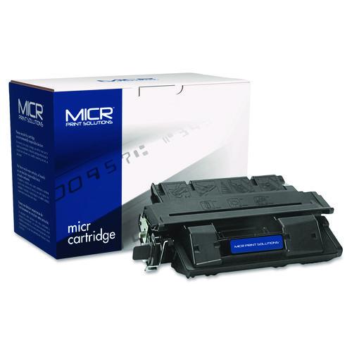 MICR Print Solutions MCR27XM Compatible C4127X(M) (27XM) High-Yield MICR Toner, 10,000 Page-Yield, Black