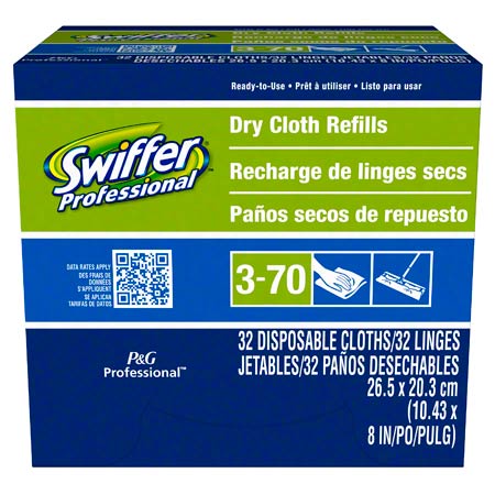 Swiffer 33407 Swiffer Sweeper Dry Cloths Unscented Regular Refills 192/CS