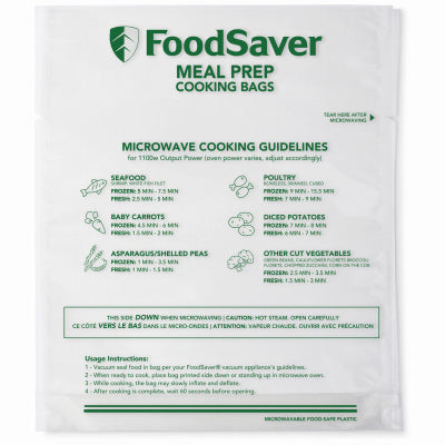 Newell Brands Distribution Llc 2140113 Foodsaver 16PK Prep Bag