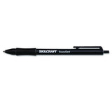 Abilityone 7520015425943 7520015425943 Skilcraft Econogard Ballpoint Pen, Retractable, Medium 1 Mm, Black Ink, Black Barrel, Dozen 2