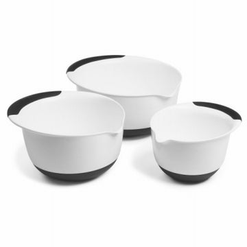 Oxo International 1066421 3PC WHT Mixing Bowl Set