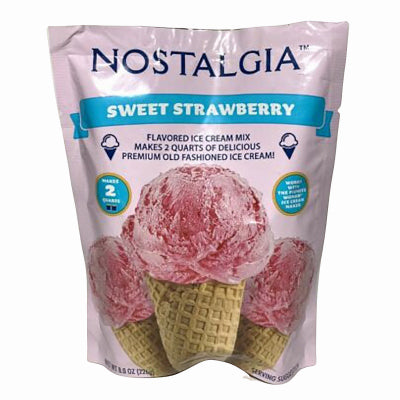 Englewood Marketing Group Inc ICMX8STBR Strawberry IceCream Mix