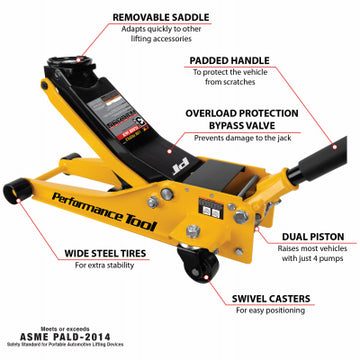 W1626 3-Ton Rapid Lift Jack