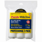 Purdy Corporation 14E864000 3PK 1/2" Roller Cover