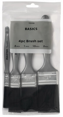 MP 4PC Poly Paint Brush