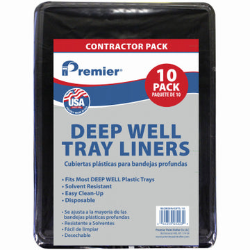 Premier Paint Roller/Z Pro DPTL-10 10PK 2QT HD Tray Liner