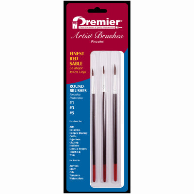 Premier Paint Roller/Z Pro AR10103 3PC RED Sab Brush