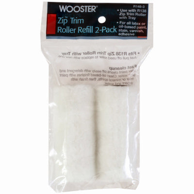 2PK 3" Zip Trim Roller