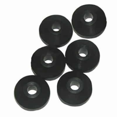 6PK 1/4 Bev Bibb Washer