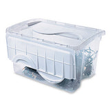 STERILITE 19148006 48QT Hinged Lid StorBox
