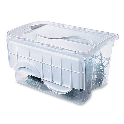 STERILITE 19148006 48QT Hinged Lid StorBox