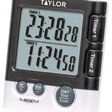 Taylor Precision Products 5828 Dual DGTL Timer/Clock