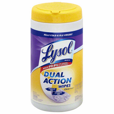 Reckitt Benckiser 1920081700 75CT Lysol DualAct Wipe