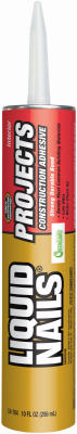 Liquid Nails/Ppg Arch Fin LN-704 10OZ WHT Proj LIQ Nails