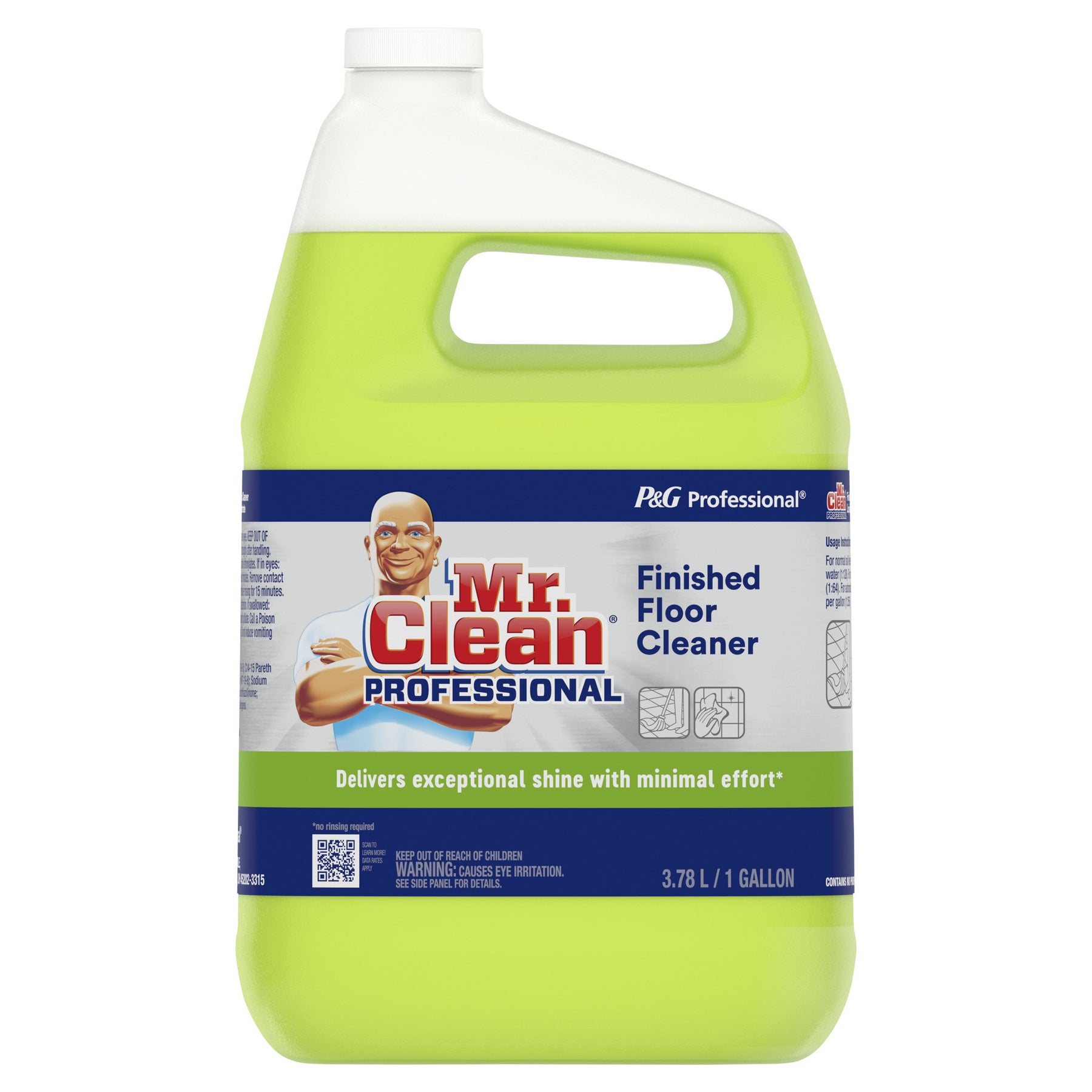 Mr. Clean 02621 Mr. Clean Finished Floor Cleaner 1 Gallon Bulk Liquid Concentrate 3/CS