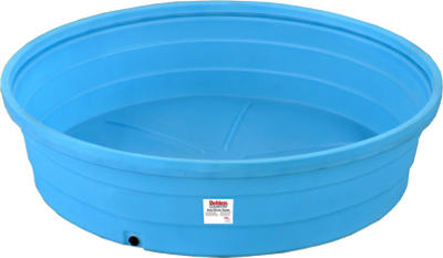 8' RND 625GAL PolyTank