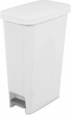 STERILITE 10588004 11GAL StepOnWastebasket