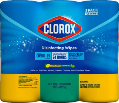 3PK 35CT Wipes