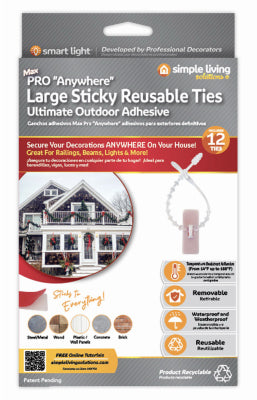 12CT LG Ties Stick Clip