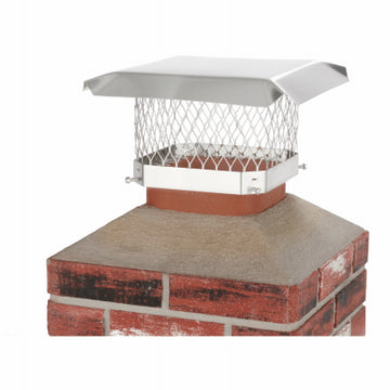 Hy-C Company Inc SCSS99 9x9 SS Shelter Chim Cap