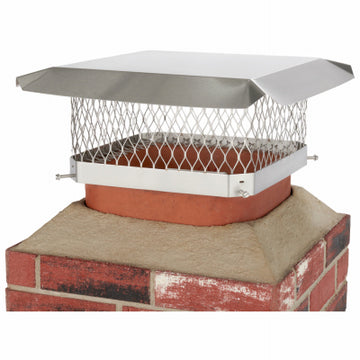 Hy-C Company Inc SCSS1313 13x13 SS Shelt Chim Cap