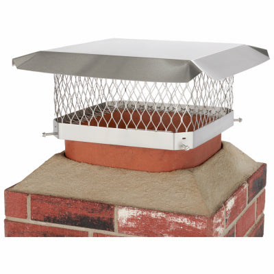 Hy-C Company Inc SCSS1313 13x13 SS Shelt Chim Cap