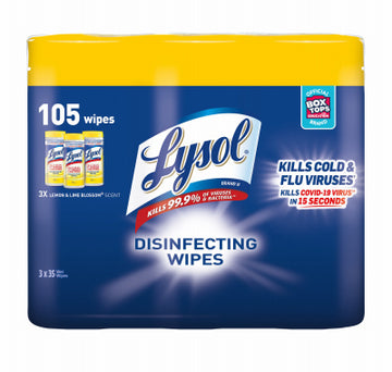 Reckitt Benckiser 1920082159 3PK 35CT Lysol Wipes