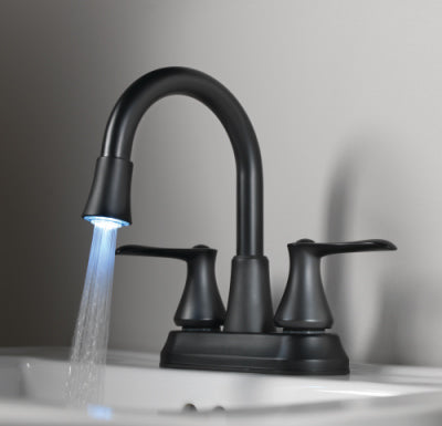 Homewerks Worldwide Llc 21-B42WYMBHW-Z MB LED Bath Faucet