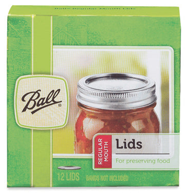 Rubbermaid Inc/Jarden 1440031050 Ball 12PK Dome Can Lid