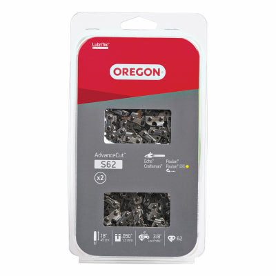 Oregon Cutting Systems S62T 2PK 18" C Loop Chain