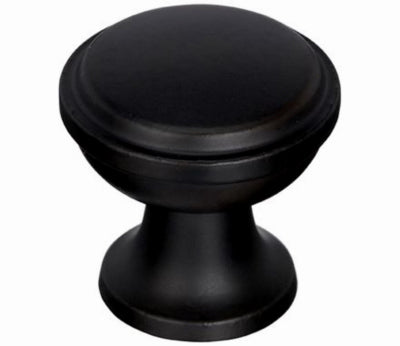 1-3/16" BLK/BRZ Knob