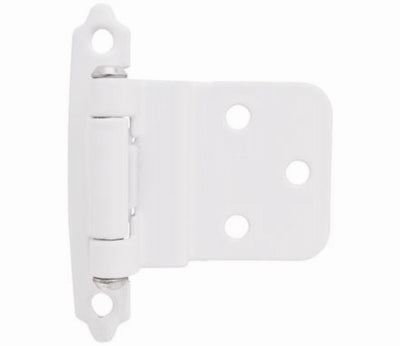 PR 3/8" WHT Inset Hinge