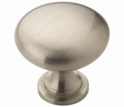 10PK 1-1/4" SN Knob