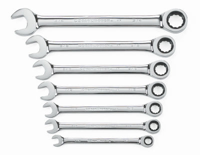 7PC 72T SAE Wrench Set