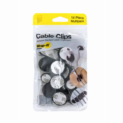 JJAAMM LLC 514-CLIPS-BL 14PK ASSTD Cable Clips