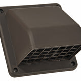 Lambro Industries 1471B 4" BRN Plas Hood