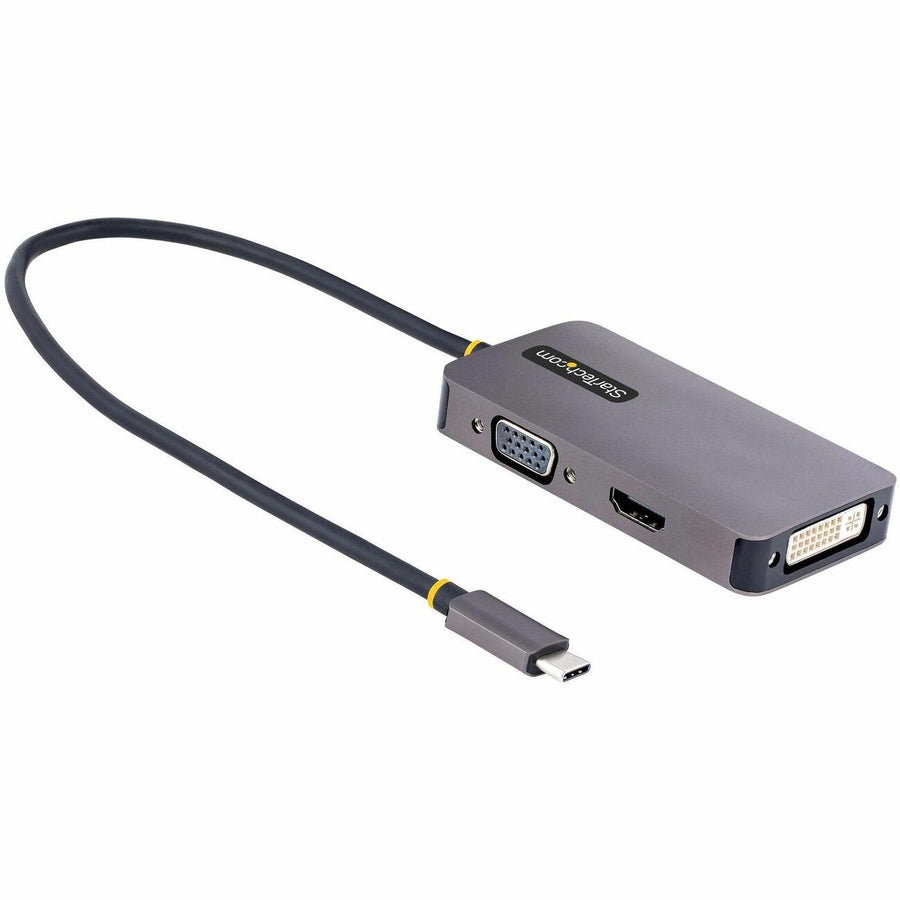 Startech.com 118-Usbc-Hdmi-Vgadvi USB C Video Adapter 4K 60Hz